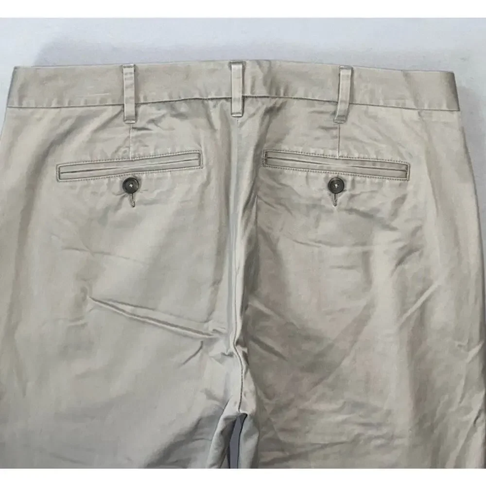 Bonobos Weekday Warriors Slim Fit Friday Gray Cotton Dress Pants. Men's 32X27.